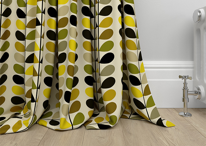 Orla Kiely Multi Stem, Yellow - Made to Measure Curtains - Image 6